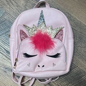 Pink Unicorn Backpack for Kids